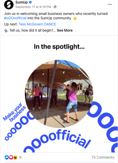 Sumup Facebook